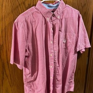 Chaps short sleeve button down
